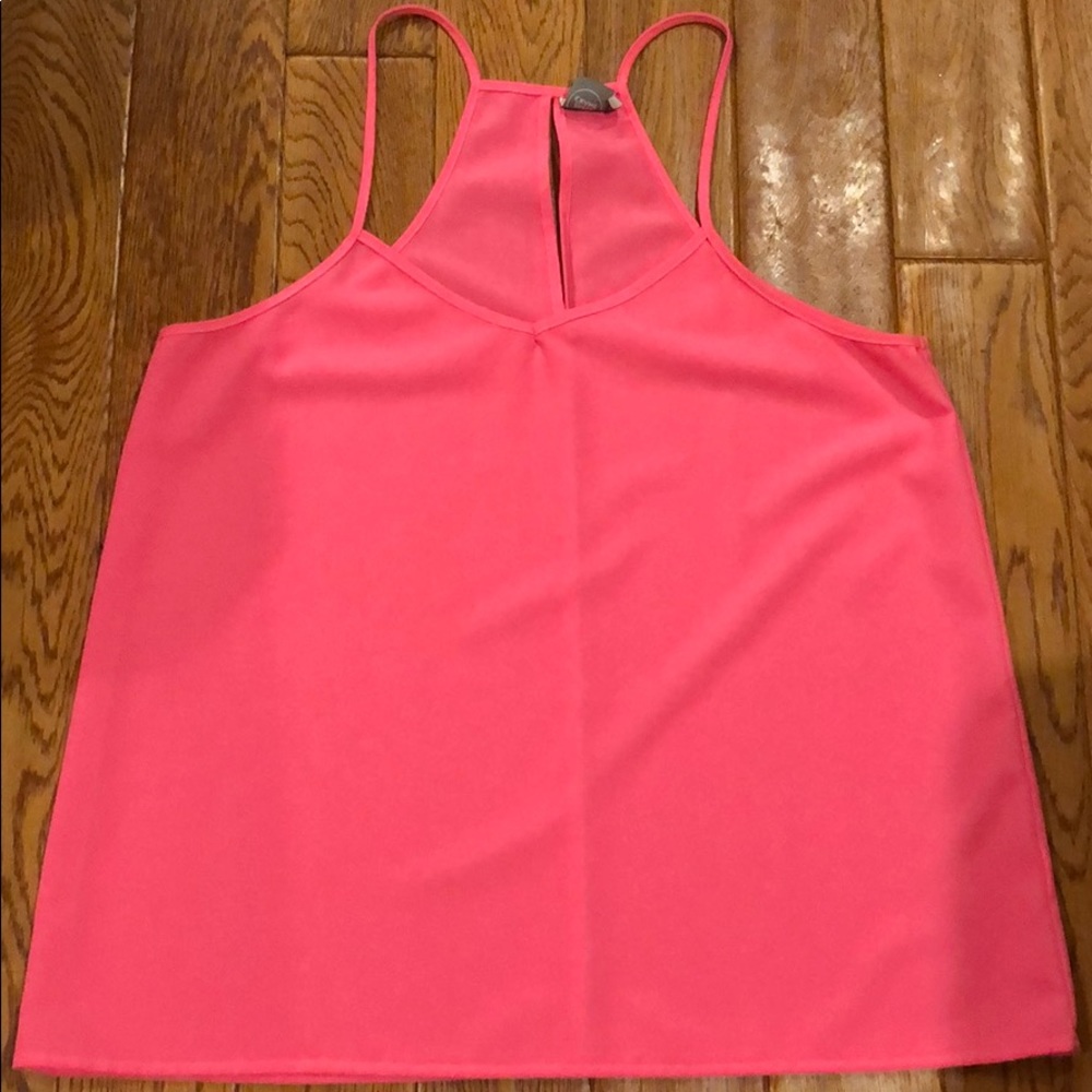 Hot pink tank top
